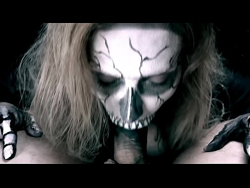 ❤️ Demon girl sucking cock with her black mouth and swallowing cum. ❌ Quality porn at porn en-us.serviporno.ru ❌️